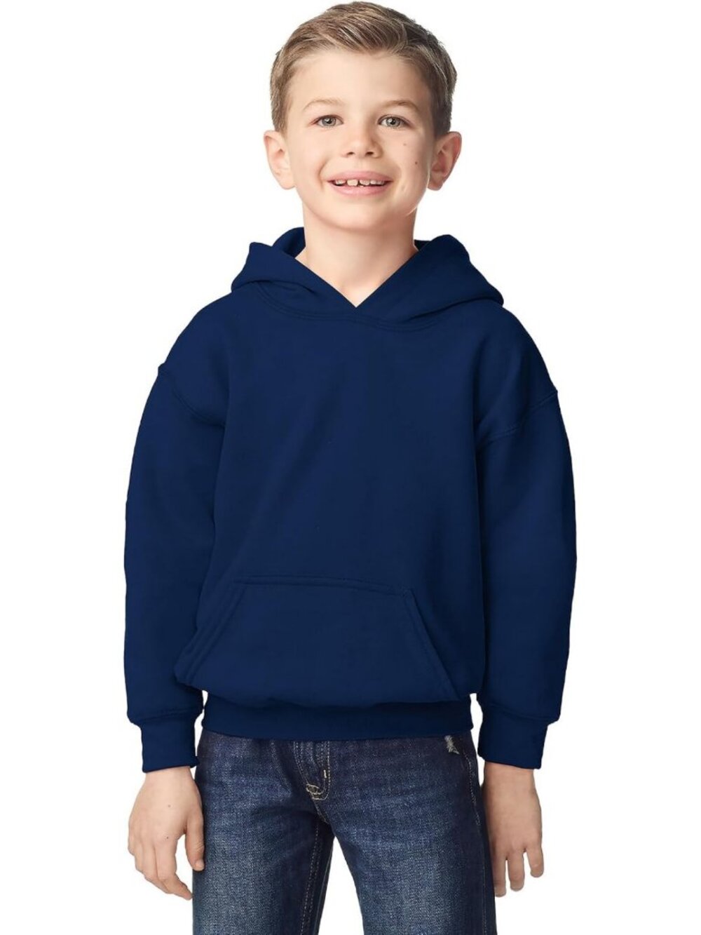 Cozy Youth Hoodie Sweatshirt, Perfect for School & Play, Soft Fleece Fabric